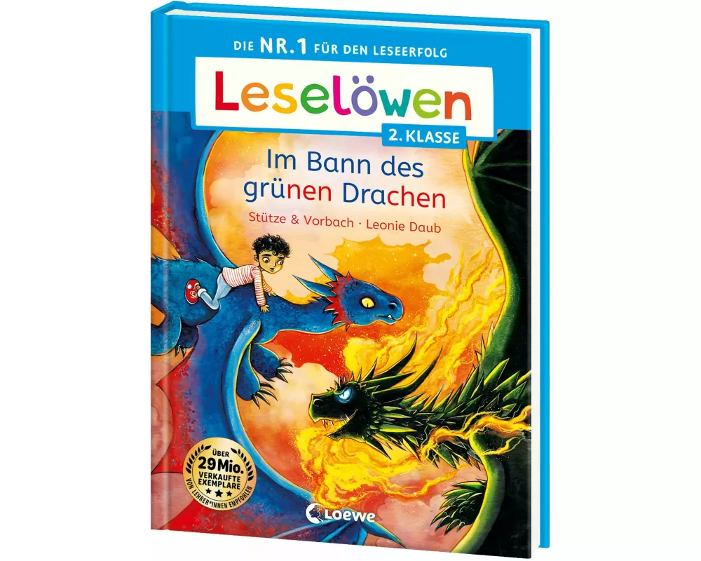 Leselöwen 2. Klasse - Im Bann des grünen Drachen