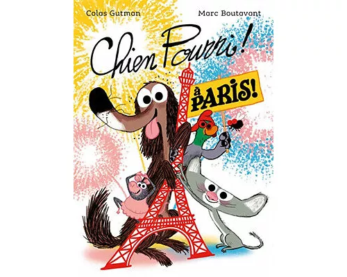 Le chien Pourri à Paris