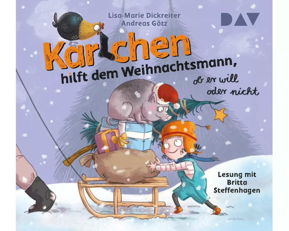 Karlchen hilft dem Weihnachtsmann, ob er will oder nicht