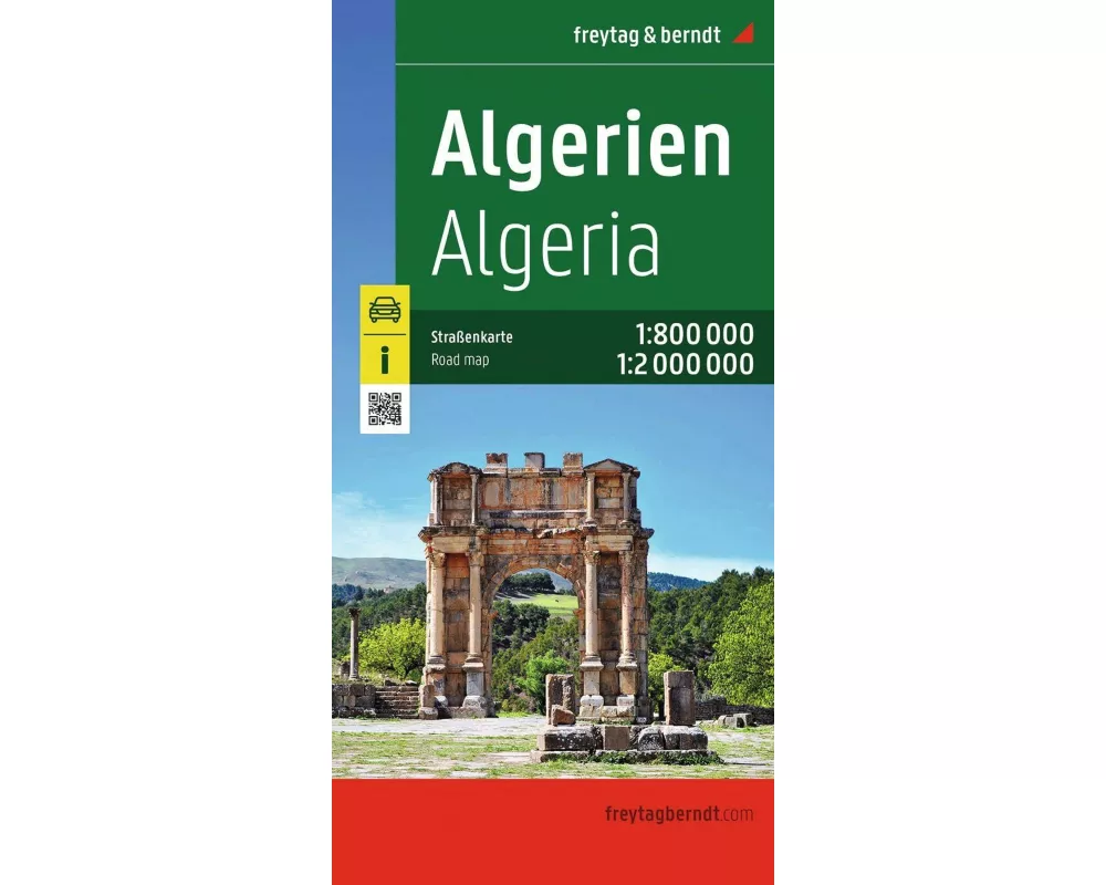 freytag & berndt Straßenkarte Algerien 1:800.000