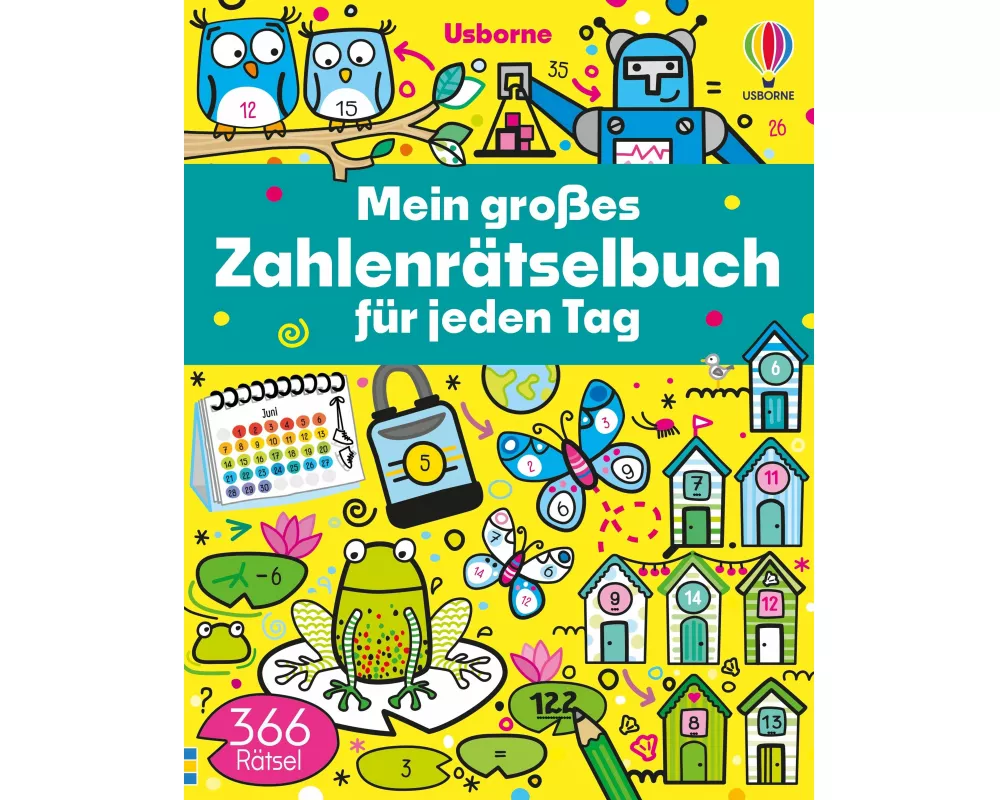 Mein großes Zahlenrätselbuch für jeden Tag