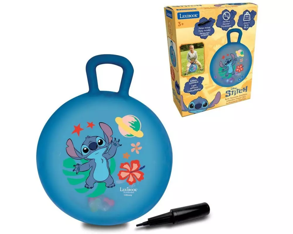 Lexibook Hüpfball Stitch Electronic Blau 45 cm