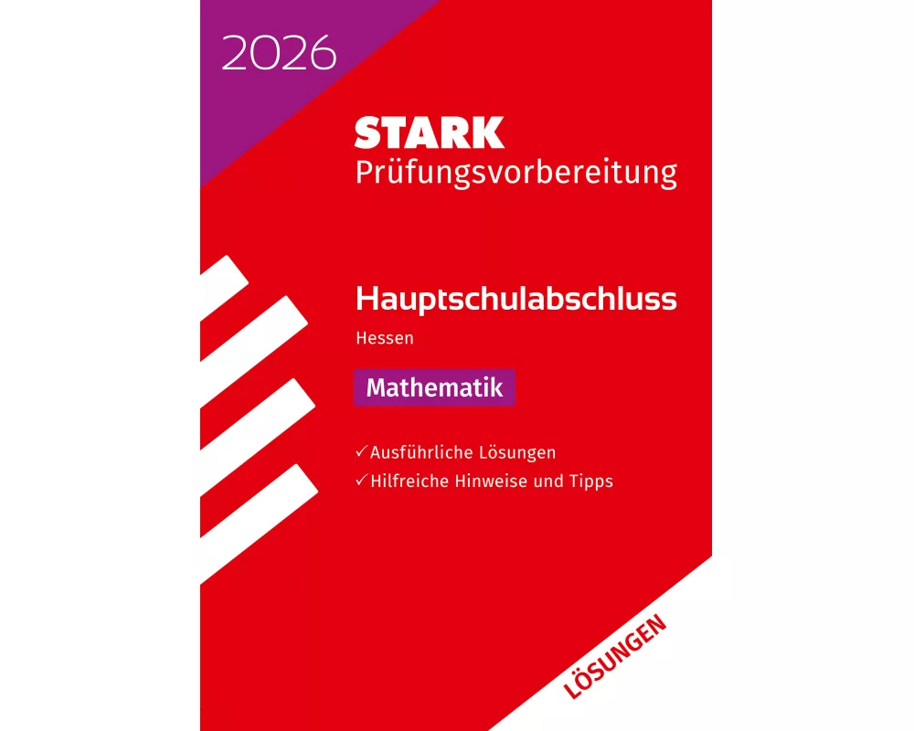STARK Lösungen zu Mathematik - Hauptschulabschluss 2026 Hessen - Prüfungsvorbereitung