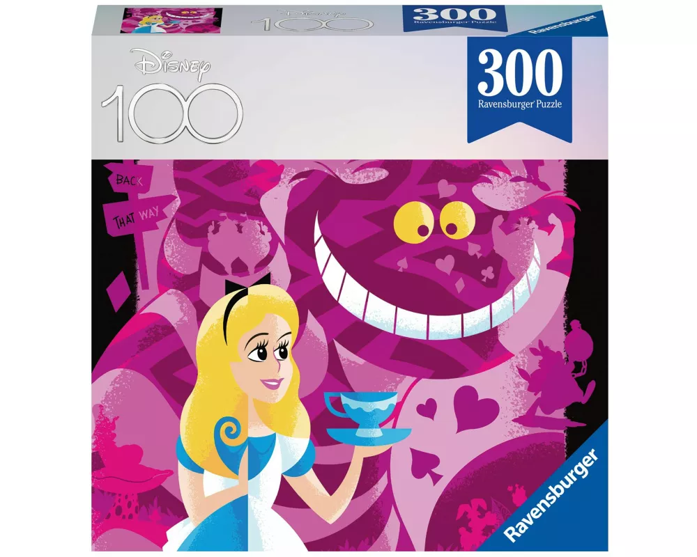 Ravensburger Puzzle 13374 - Alice - 300 Teile Disney Puzzle für Erwachsene und Kinder ab 8 Jahren