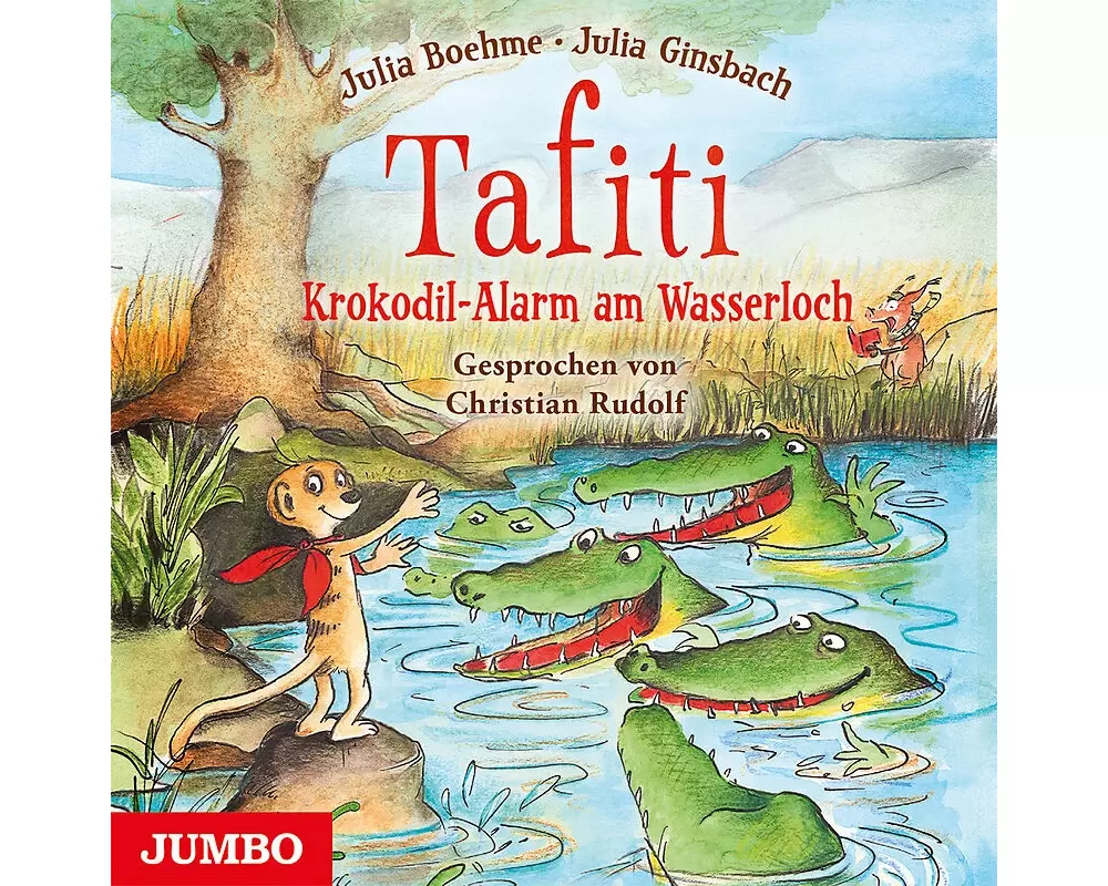 Tafiti 19. Krokodil-Alarm am Wasserloch