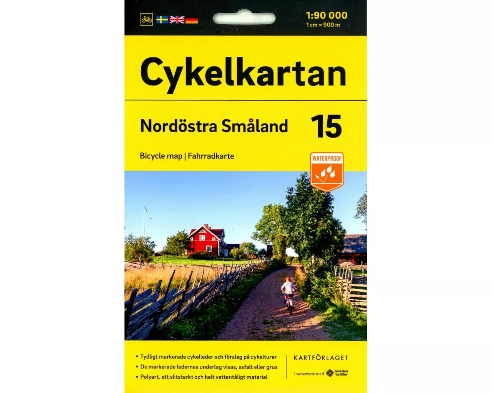 Cykelkartan Blad 15 Nordöstra Småland 1:90000