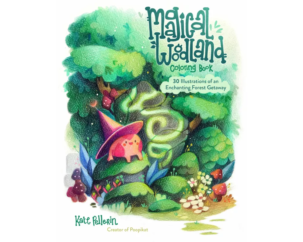 Magical Woodland Coloring Book