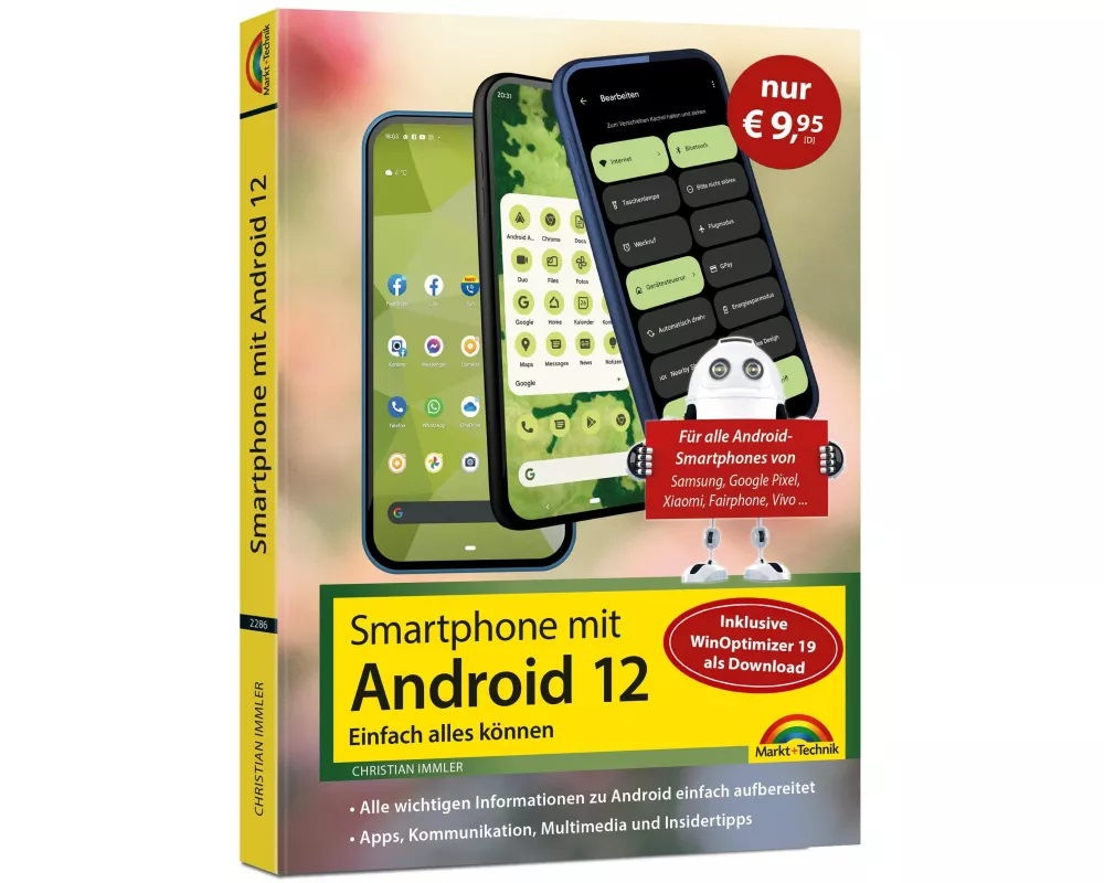 Smartphone mit Android 12 - Sonderausgabe inkl. WinOptimizer 19