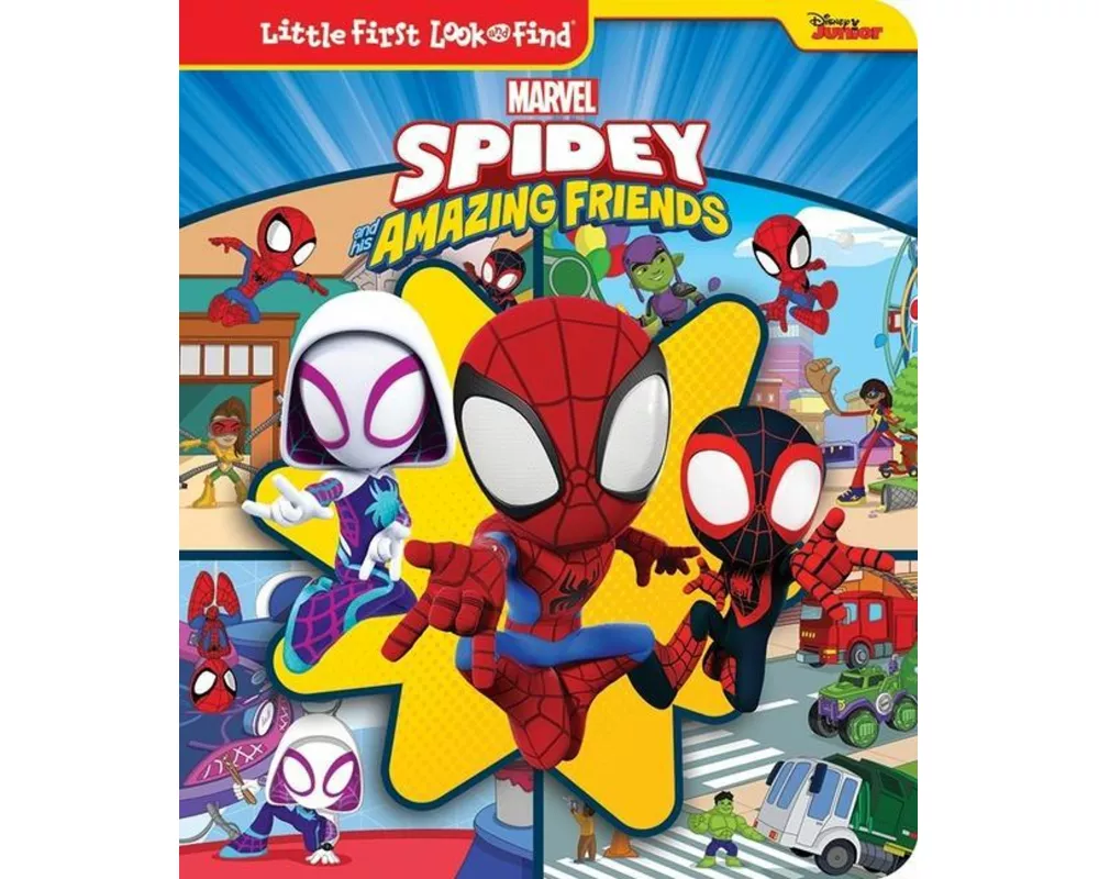 Disney Junior Marvel Spidey and His Amazing Friends: Little First Look and Find