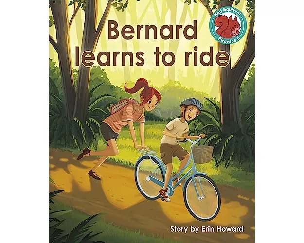 Bernard learns to ride