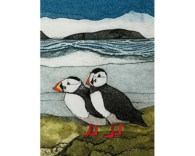 Wild Birds Pocket Notebook: Puffin