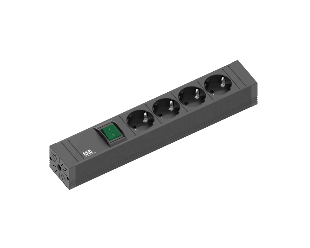 BACHMANN CONNECT LINE 4xSchutzkontakt, Schalter