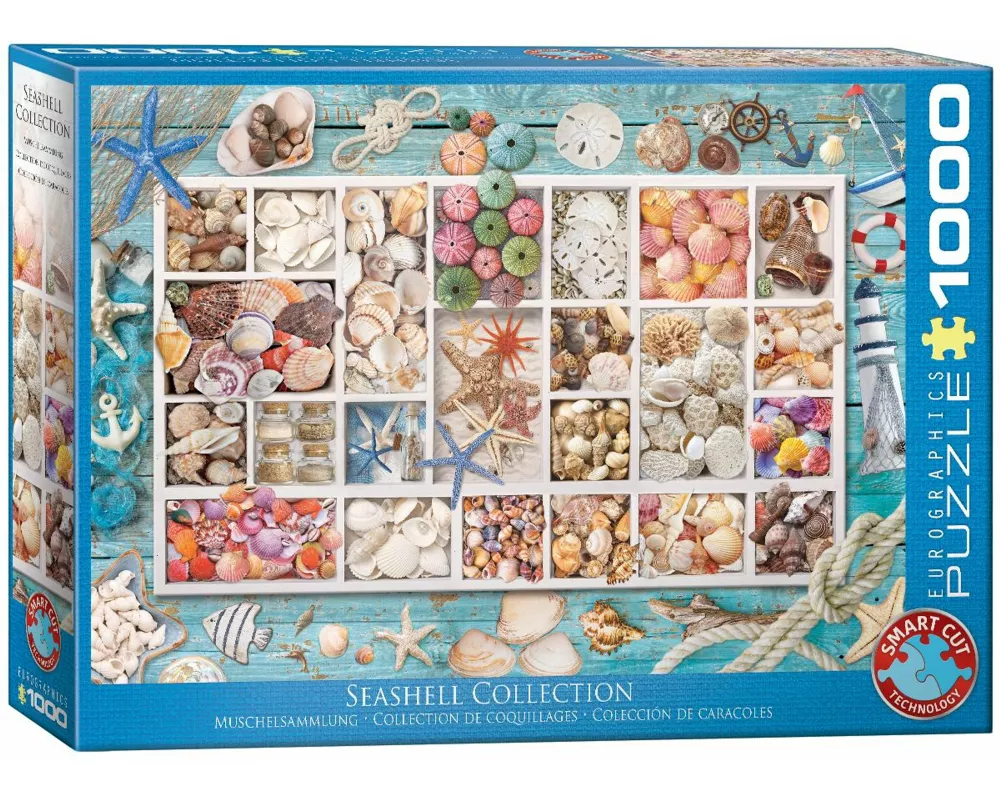 Puzzle 1000 Teile - Seashell Collection