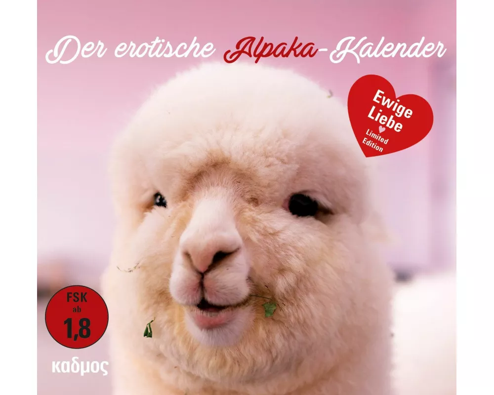 Der erotische Alpaka-Kalender