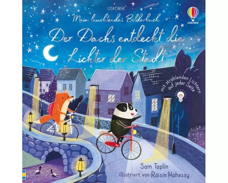 Mein leuchtendes Bilderbuch: Der Dachs entdeckt die Lichter der Stadt
