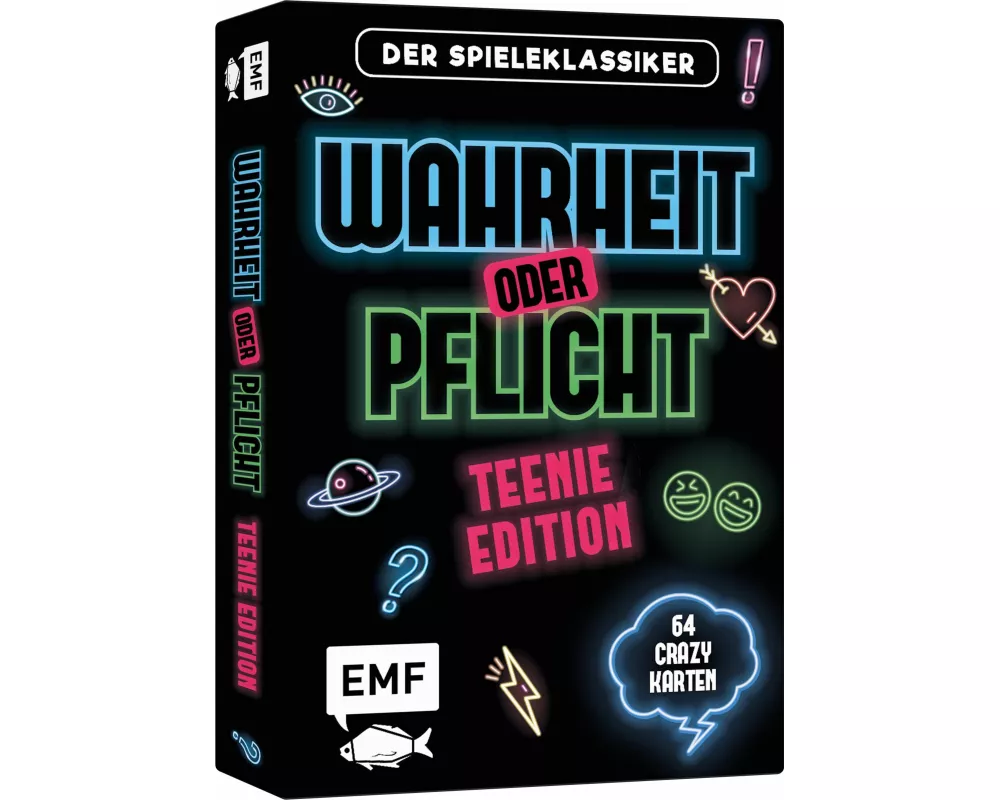 Kartenspiel: Wahrheit oder Pflicht – Teenie Edition