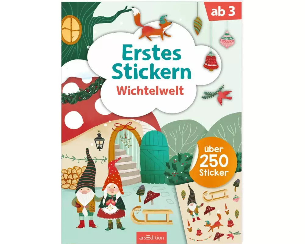 Erstes Stickern – Wichtelwelt
