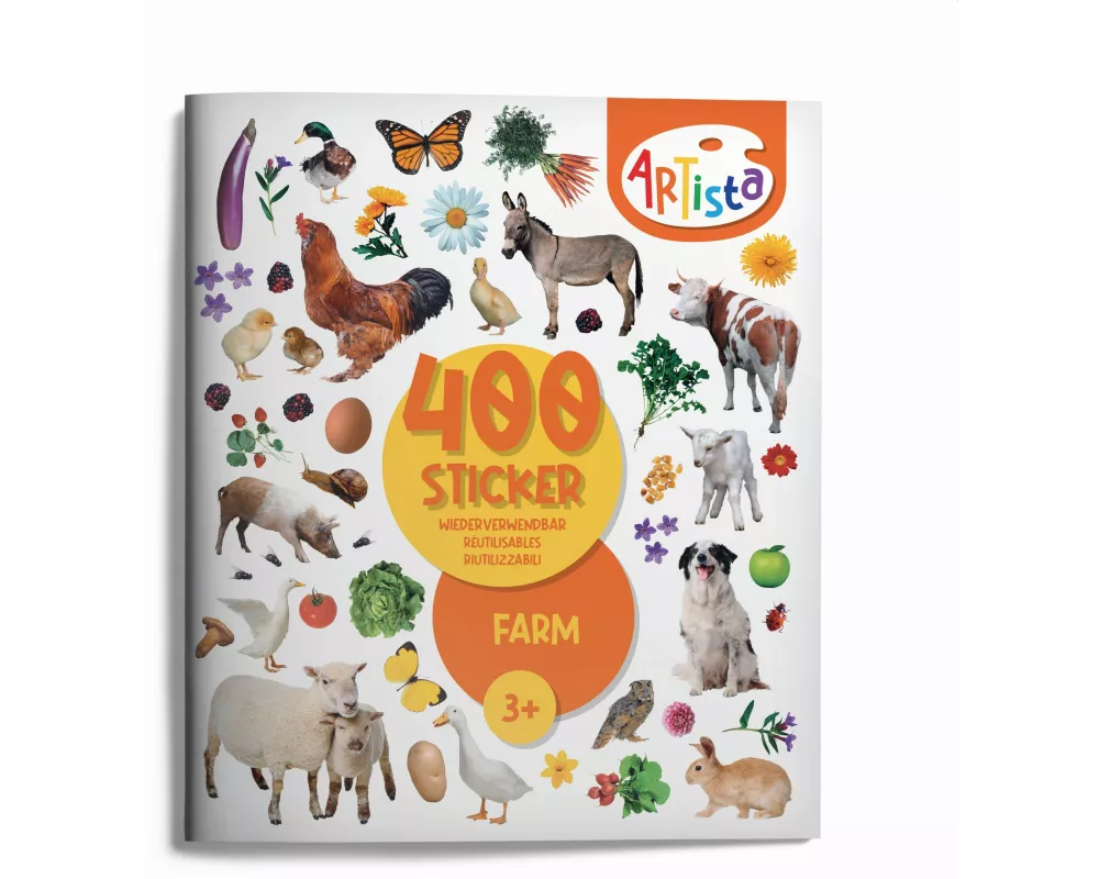 Stickerbuch Bauernhof