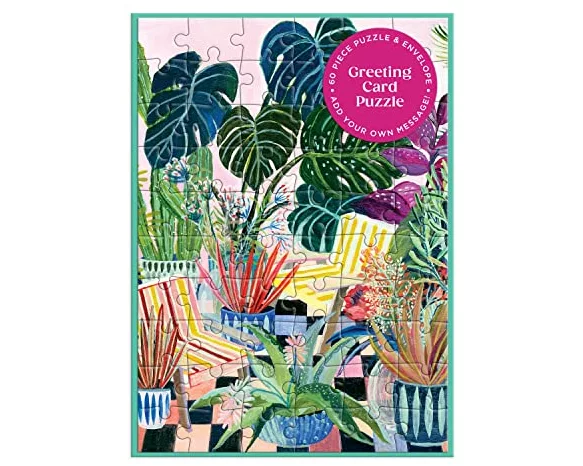 Potted Greeting Card Puzzle