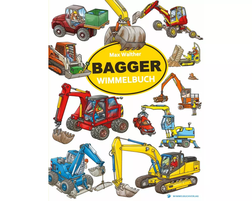 Bagger Wimmelbuch Pocket