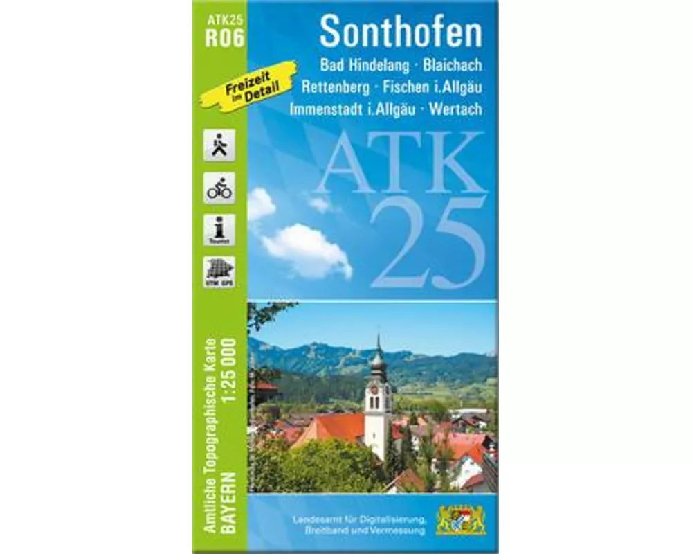 ATK25-R06 Sonthofen (Amtliche Topographische Karte 1:25000)