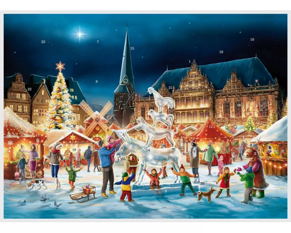 Adventskalender "Bremer Stadtmusikanten"