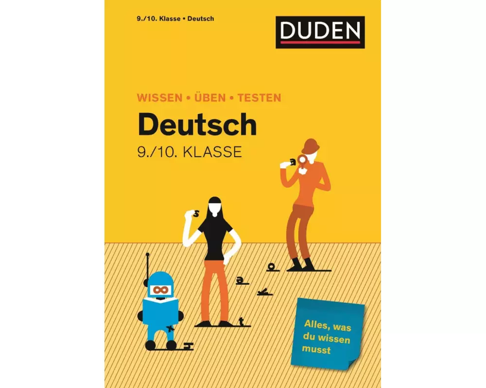 Wissen - Üben - Testen: Deutsch 9./10. Klasse