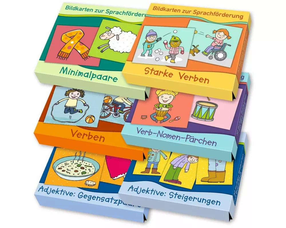 Großes Paket 2 – Bildkarten zur Sprachförderung