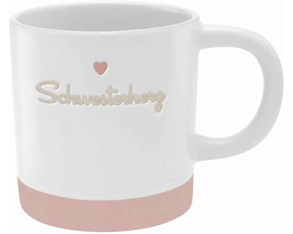 GRUSS & CO Tasse mit Gravur "Schwesterherz"