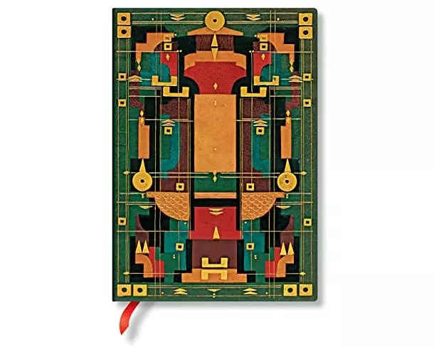 Lion's Den Midi Lined Hardcover Journal, 144pg, 120GSM by Paperblanks (Sybil Pye Bindings)