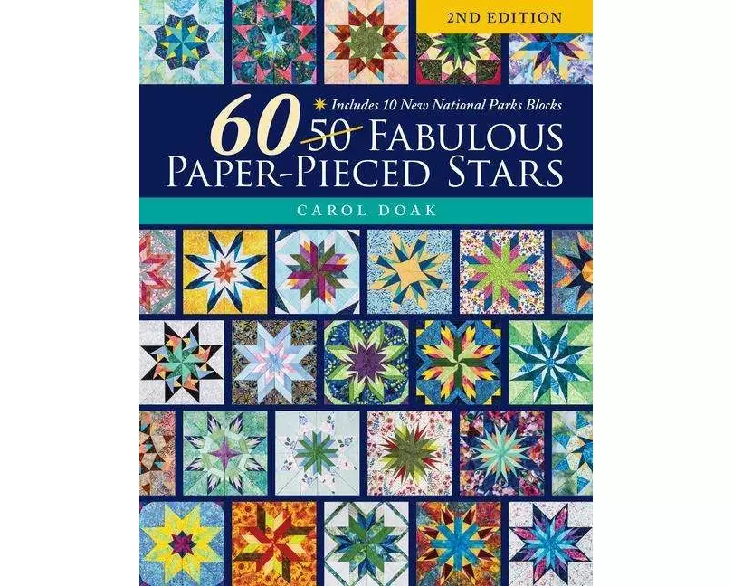 60 Fabulous Paper-Pieced Stars, 2nd Edition
