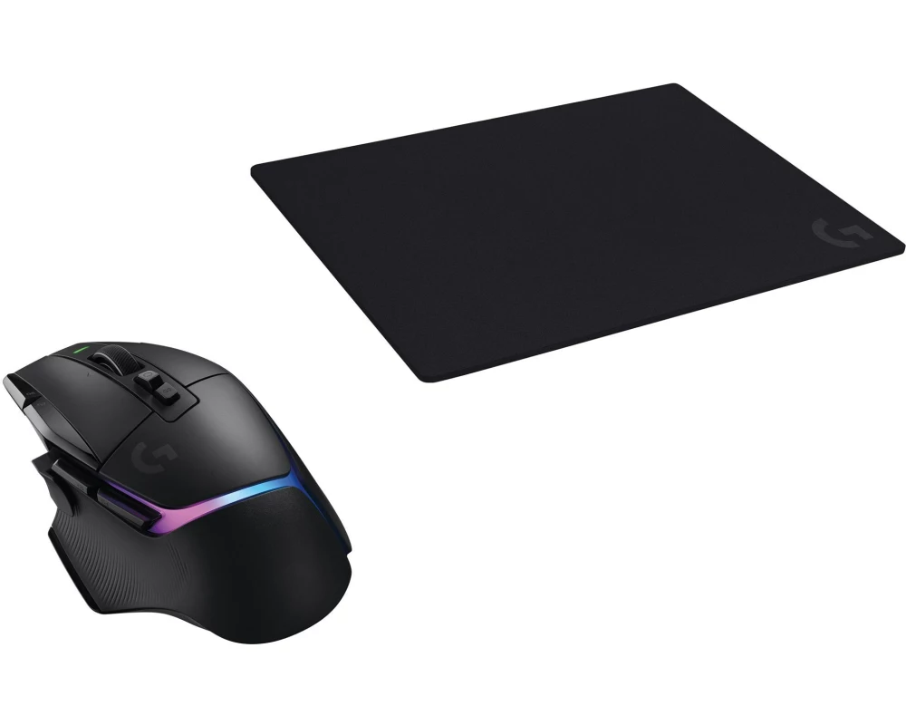 Logitech Gaming-Maus G502 X Plus inkl. Gaming-Mausmatte
