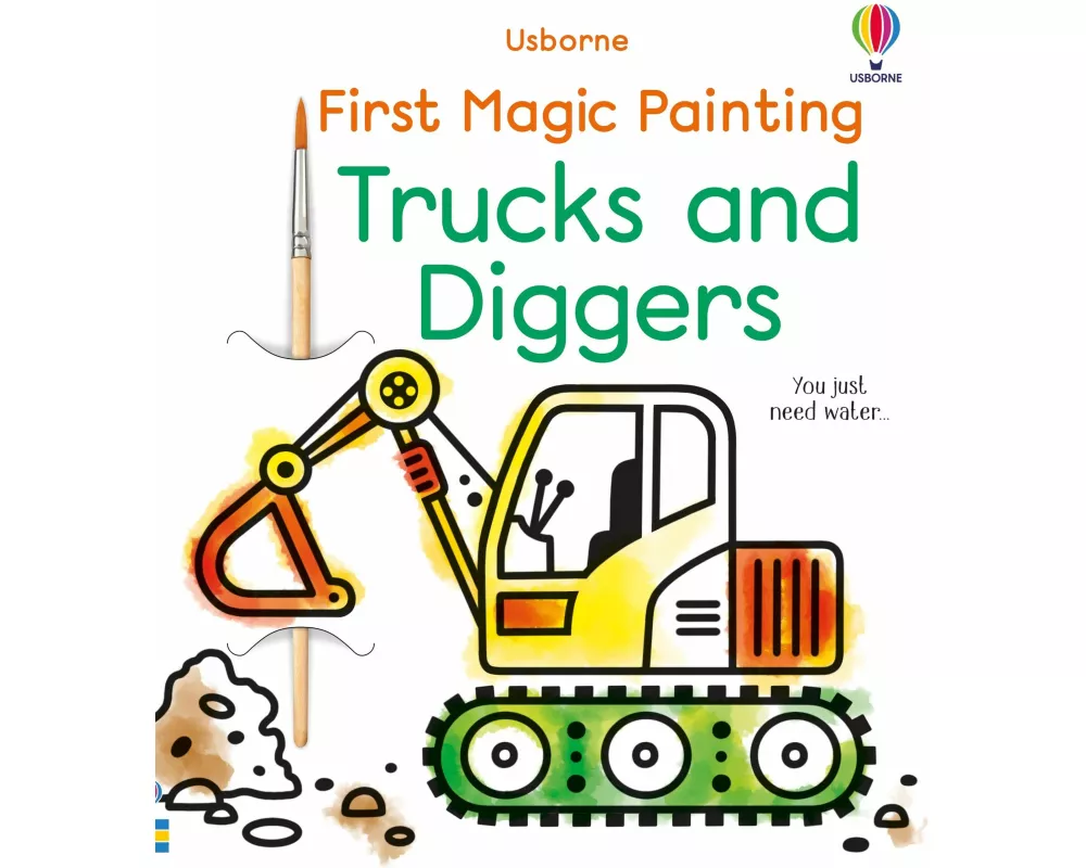 First Magic Painting Trucks and Diggers