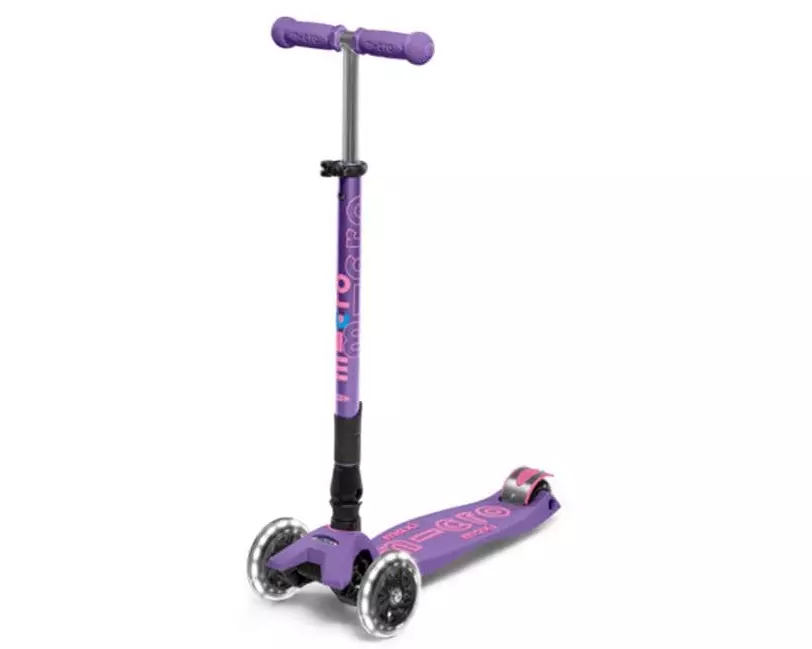 Micro Mobility Kickboard Maxi Micro Deluxe LED Foldable