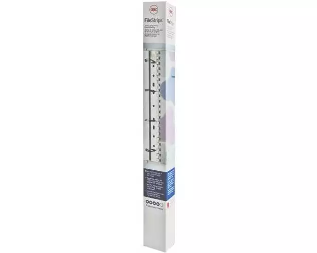 GBC Heftstreifen WireBind & ClickBind 34 Stanzlöcher, 100 Stück