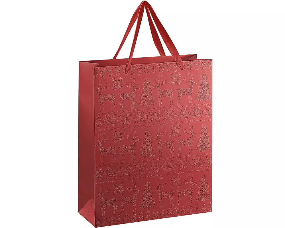 EGLO Geschenktasche Winter Isumi Rot