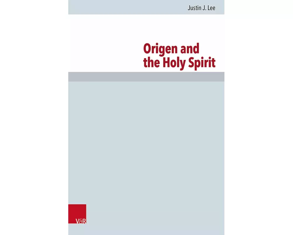 Origen and the Holy Spirit