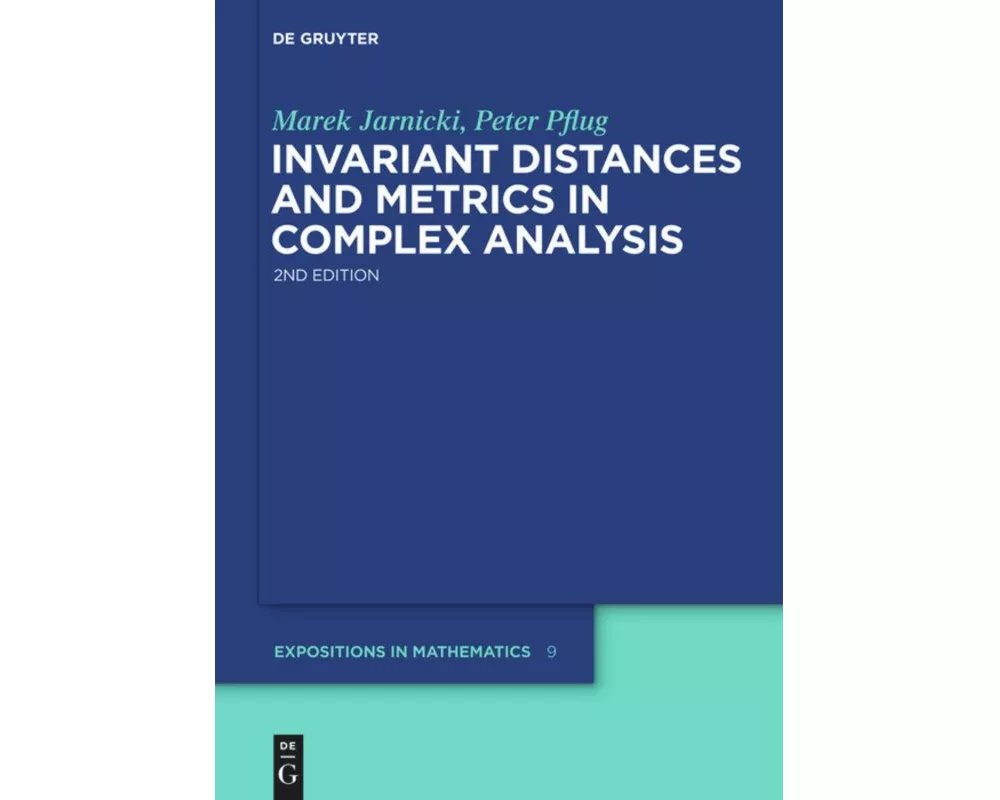 Invariant Distances and Metrics in Complex Analysis