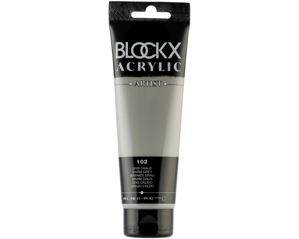 BLOCKX Acrylfarbe 120ml 60102BXC warmes grau