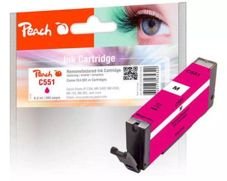 Peach Tinte Canon CLI-551M Magenta