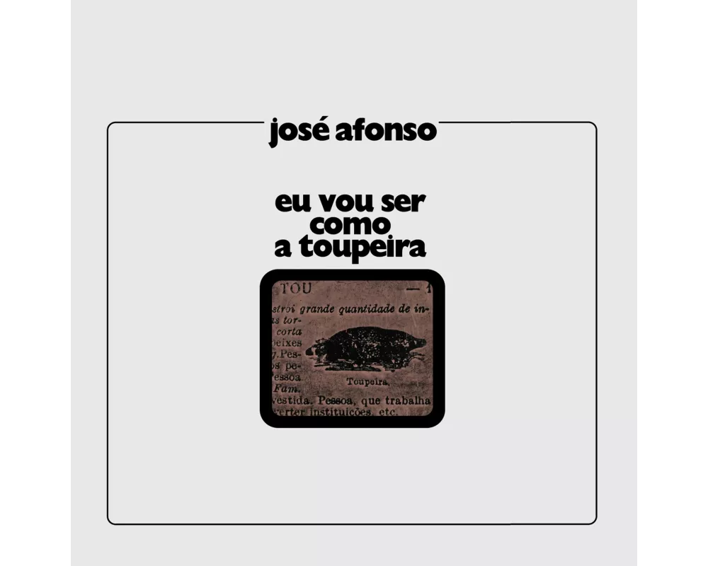 Eu Vou Ser Como A Toupeira
