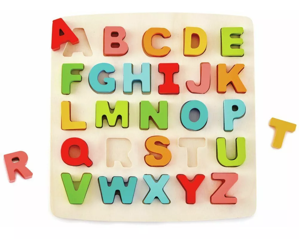 Puzzle mit Großbuchstaben / 27 Teile