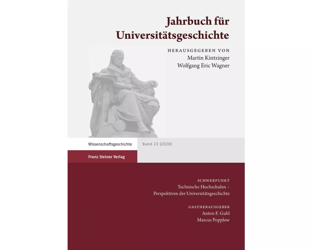 Jahrbuch für Universitätsgeschichte 23 (2020)
