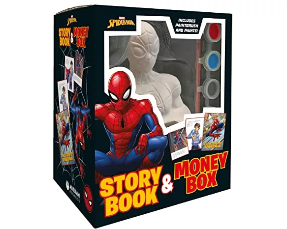 Marvel Spider-Man: Story Book & Money Box