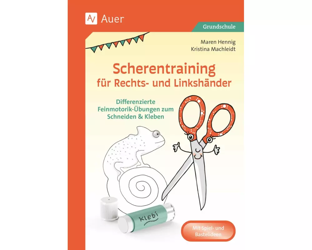 Scherentraining für Rechts- und Linkshänder