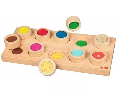 Memospiel Oberflächen erfühlen