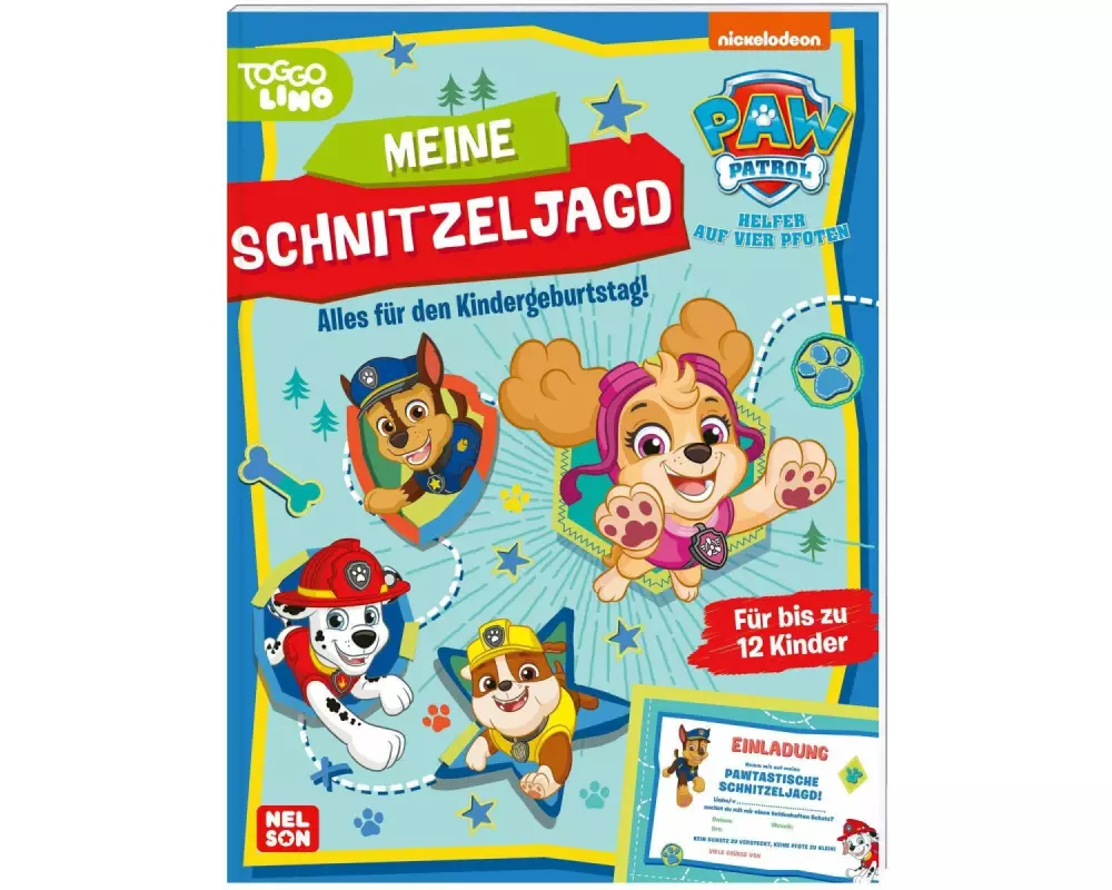 PAW Patrol Mitmachbuch: Meine Schnitzeljagd