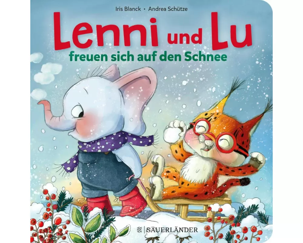 Lenni und Lu freuen sich auf den Schnee