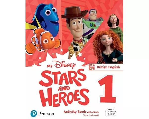 My Disney Stars and Heroes British Edition Level 1 Activity Book with eBook
