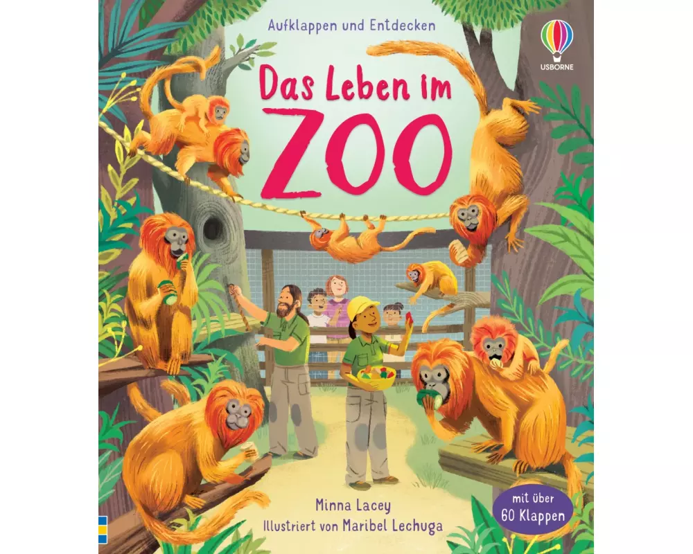Aufklappen und Entdecken: Das Leben im Zoo